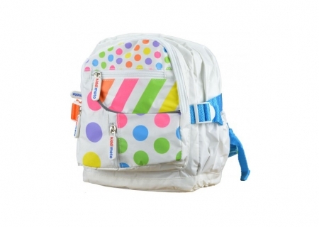 Рюкзак детский KiddiMoto цветной горошек, маленький, 2-5 лет